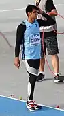 Neeraj ChopraRang sieben mit 82,26&nbsp;m