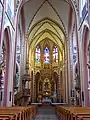 Das Innere der Backsteinbasilika