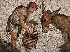 Mosaik aus dem Kaiserpalast in Konstantinopel (5./6. Jahrhundert)