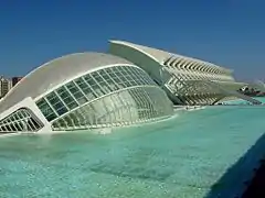 L'Hemisfèric mit Museu de les Ciències