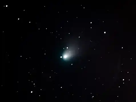 Am 9. Januar 2023 mit einer scheinbaren Helligkeit von 7m von Palermo aus (Istituto Nazionale di Astrofisica).