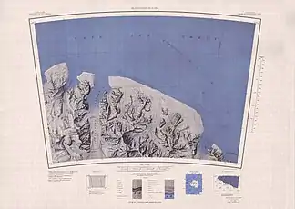 DUNCAN MTS rechts unten auf dem Kartenblatt