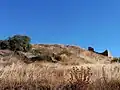 Reste der Burg von Gramuntell