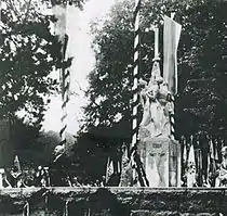 Einweihung des Landsmannschafter-Ehrenmals in Coburg, Pfingsten 1926