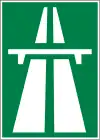 Hinweissignal Autobahn (national und kantonal)
