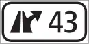 Nummerierung von Ausfahrt auf Autobahn und Autostrasse (national und kantonal)