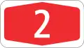 Nummerntafel Autobahn und Autostrasse (national und kantonal)