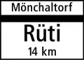 4.30Ortsende auf Nebenstrassen (Schweiz)