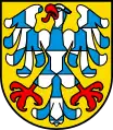 gefehter Adler im Wappen von Waldenburg BL