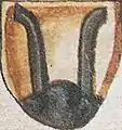 Wappen der weiblichen Mitglieder der Familie