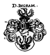 Stammwappen in Siebmachers Wappenbuch von 1702