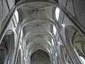 Das Gewölbe des Hauptschiffs