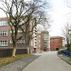 Gebäudekomplex des Christian-Rohlfs-Gymnasiums