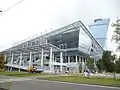 Die Nordwestecke der Arena Anfang September 2016
