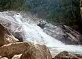 Rutschen-Wasserfall