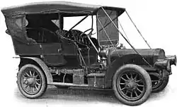 Cadillac Model D Touring mit geschlossenem Verdeck (1905)
