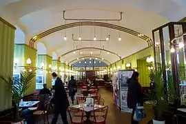 Wiederhergestellte Einrichtung Cafe Museum (2009)