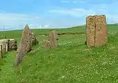 Auchagallon mit Blickrichtung Machrie Bucht