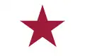Lone Star Flag der kalifornischen Revolution von 1836 gegen die mexikanische Herrschaft