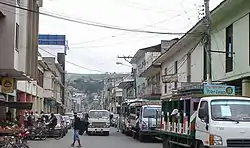 Straße in Esmeraldas