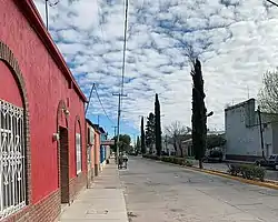 Straße im Hauptort Mariano Matamoros