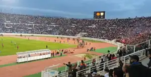Beirut-Derby in der Premier League im Februar 2018 zwischen dem Nejmeh Club und al-Ansar