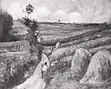Chemin montant, environs de Pontoise