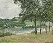Le Cours-la-Reine à Rouen, temp grisl