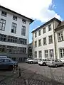 Blick von der Schulgasse auf den Marsiliusplatz