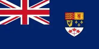 Flagge Kanadas 1957–1965