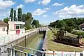 Schleuse Nr. 24 im Marne-Seitenkanal