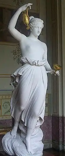 Marmorskulptur der Hebe, Eremitage (Sankt Petersburg), zwischen 1800 und 1805