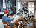 Nachgestellte Werkskantine im Laborantenhaus