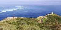 Cape Reinga mit Leuchtturm und Columbia Bank