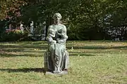 Caritas auf dem Gelände der Stephanus-Stiftung in Berlin-Weißensee (ursprünglich auf dem Gelände des Kinderkrankenhauses Hansastraße)