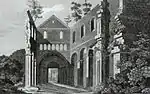 Klosterruine Paulinzella (Vorlage: Christian Ludwig Stieglitz)