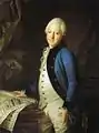 Georg Friedrich Veldten, Hofarchitekt der russischen Kaiserin Katharina II., 1786