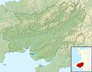 Llansteffan Castle (Carmarthenshire)