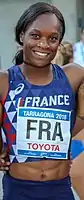 Carolle ZahiRang fünf in&nbsp;23,03&nbsp;s