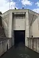 Schleuse Carrapatelo, Einfahrt Unterwasser