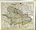 Sabbioneta als abgetrenntes Fürstentum im Südwesten Mantuas, 1750