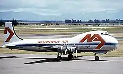 Aviation Traders ATL-98 Carvair von Nationwide Air in Christchurch/Neuseeland (1977)