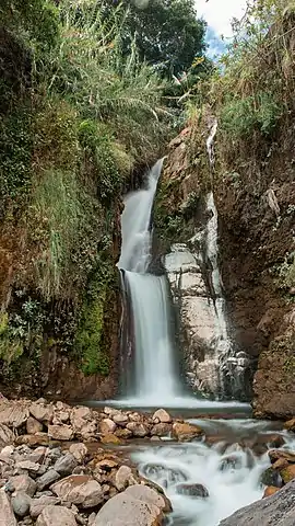 Wasserfall Chorrerón del Indio bei Enciso