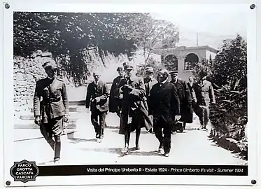 Besuch von Umberto II. (1924)