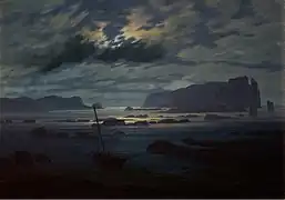 Nordische See im Mondlicht (1824)