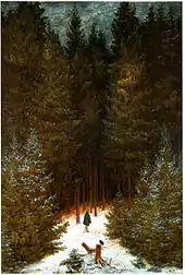Caspar David Friedrich: Der Chasseur im Walde (1814)