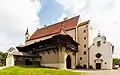Burg von unten