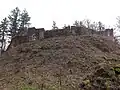 Burg Keppenbach, Ansicht von Süden