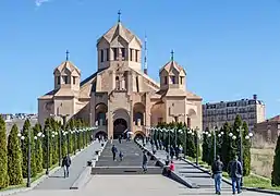 Kathedrale des Heiligen Gregor des Erleuchters, 2018