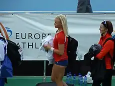 Cathrine Larsåsen (Mitte) – 4,15&nbsp;m